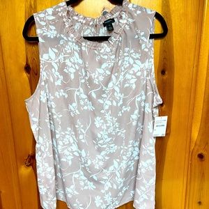Pastel floral blouse